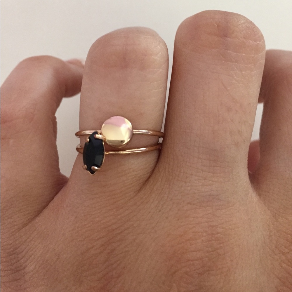 Rose Gold ring set - Picture 2 of 2
