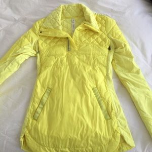 Lulu goose down running half zip