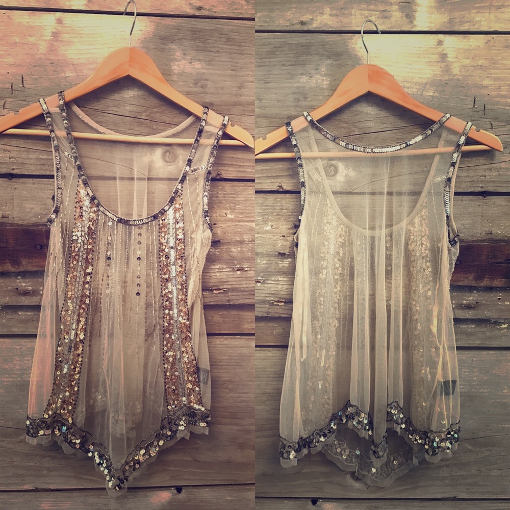 Sequin Top sz S #countryglam #cocktailhour