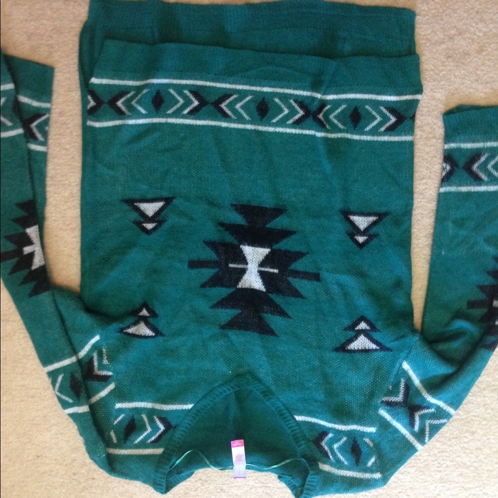 Green sweater