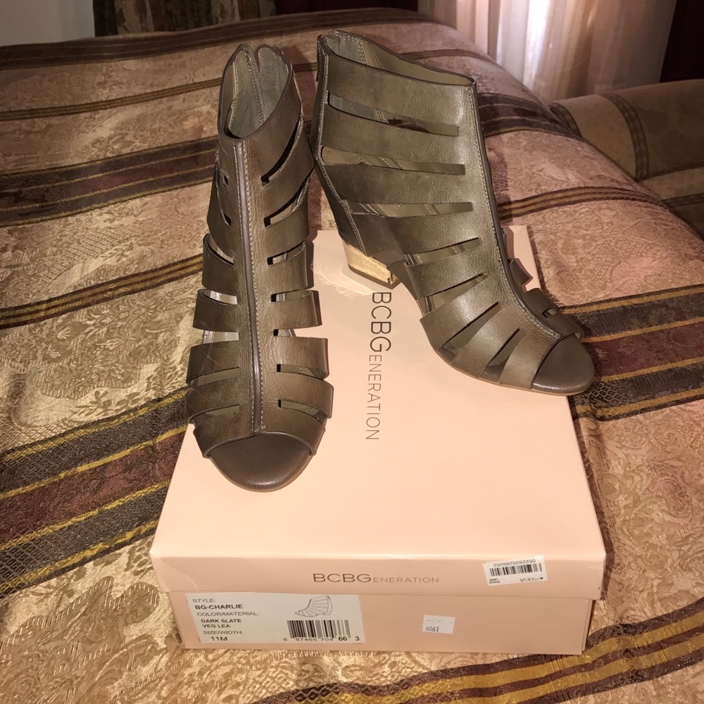 BCBG Charley strappy shoes