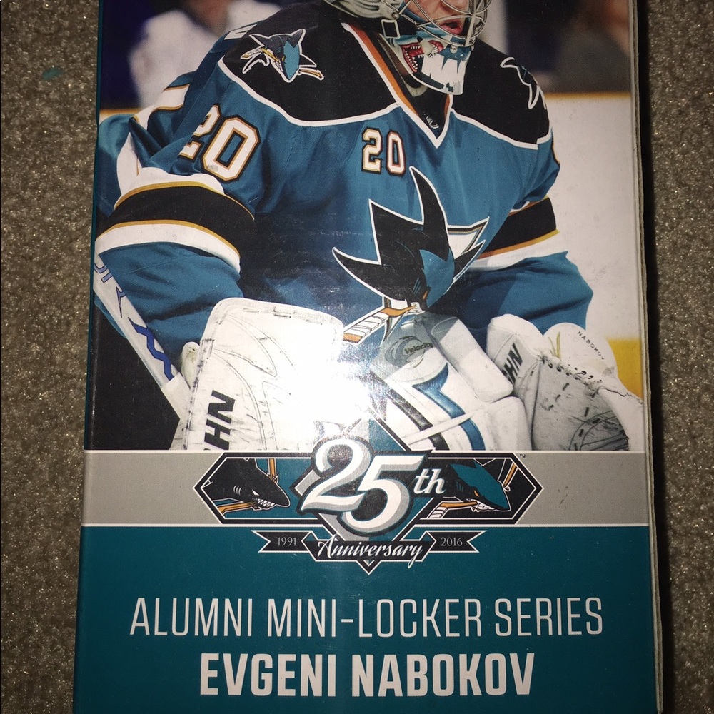 Sharks hockey team collector's item