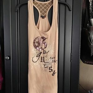 New GUESS logo tank