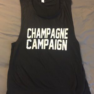 Champagne Campaign Tank