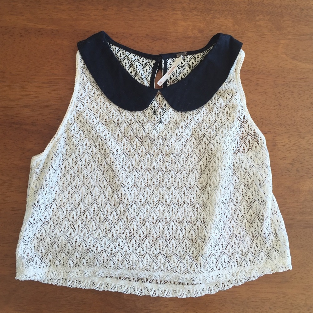 Cropped Collared FP Top