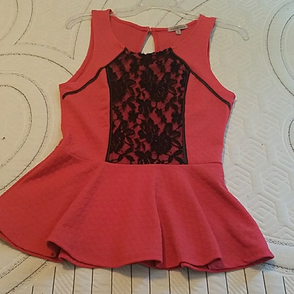 Peplum top charlotte russe medium