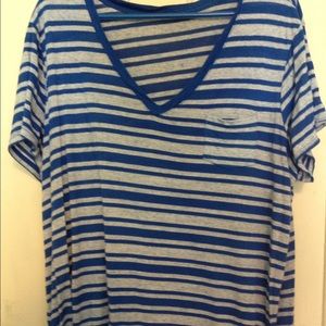 Striped pocket shirt
