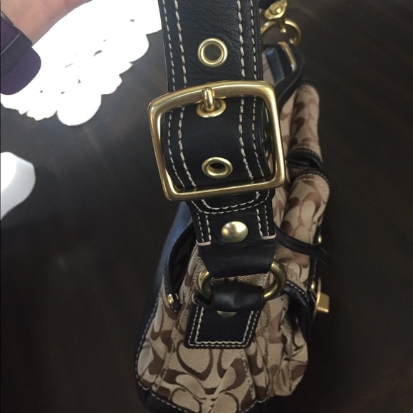 🛑🛑SOLD🛑🛑Brown coach bag - Picture 6 of 8