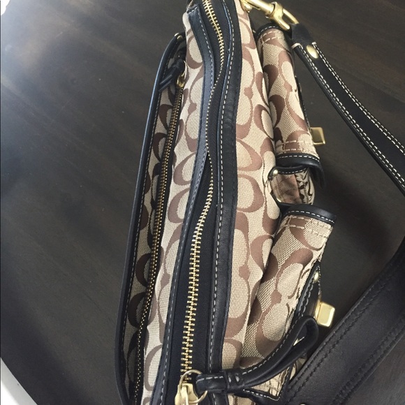 🛑🛑SOLD🛑🛑Brown coach bag - Picture 7 of 8