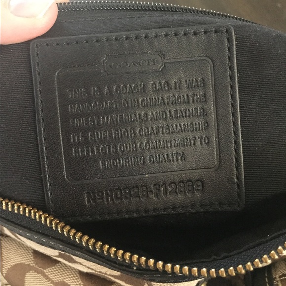 🛑🛑SOLD🛑🛑Brown coach bag - Picture 8 of 8