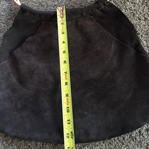 Gap - Large suede brown handbag