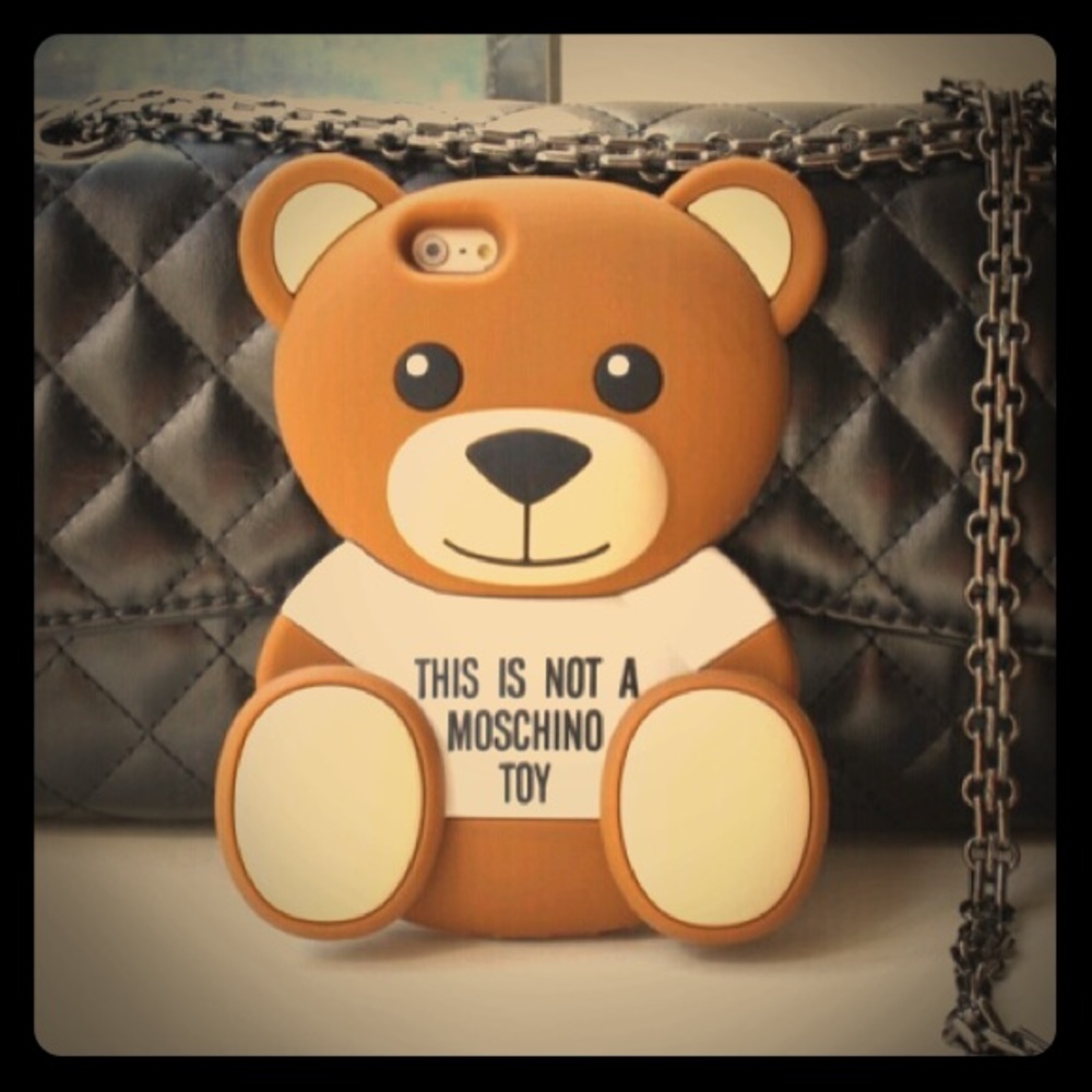 Moschino Teddy Bear iPhone 6 case