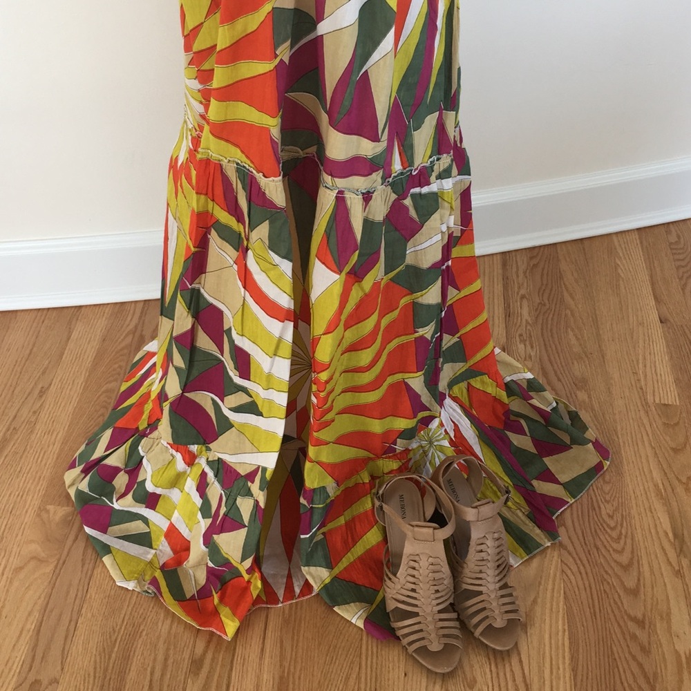 Stunning Bold Cotton Dress - Picture 2 of 8