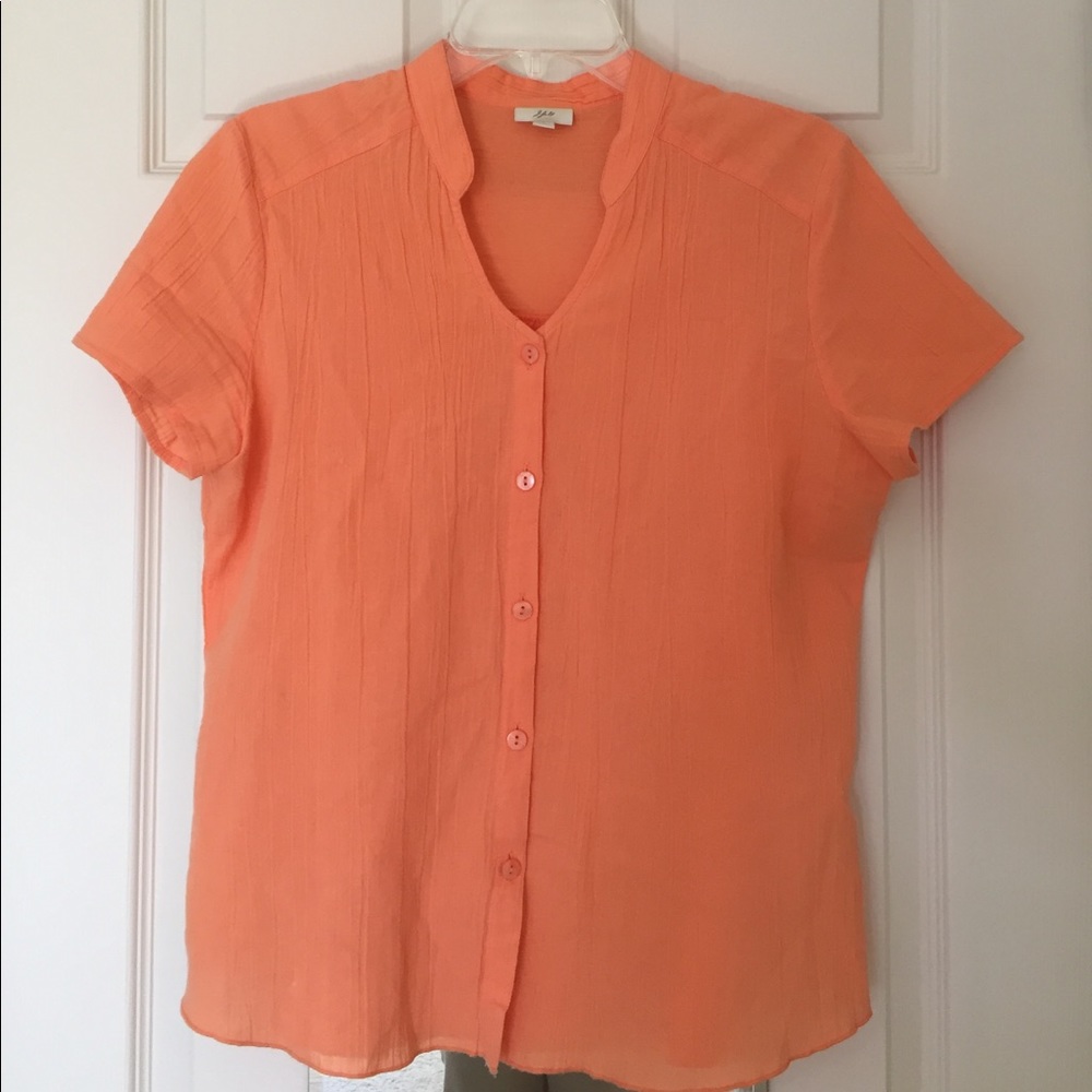 J.Jill short sleeved blouse