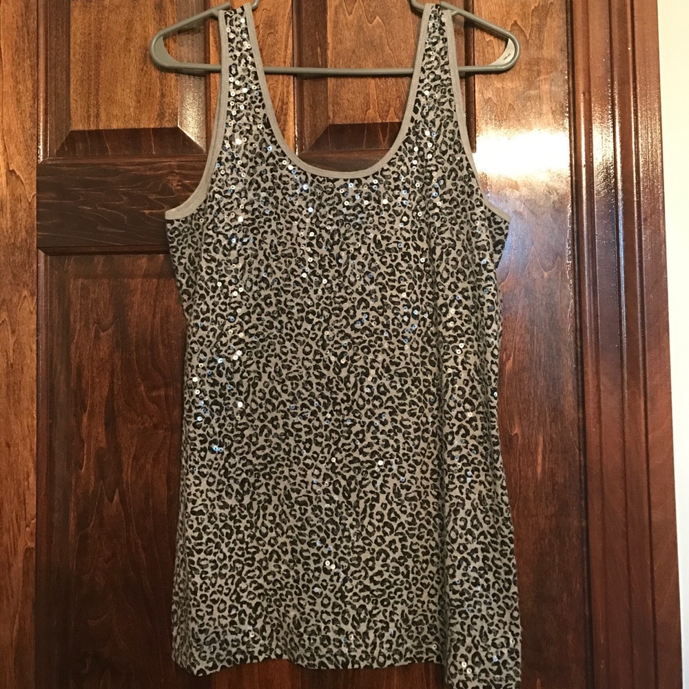 Rue21 Size XL cheetah Tank