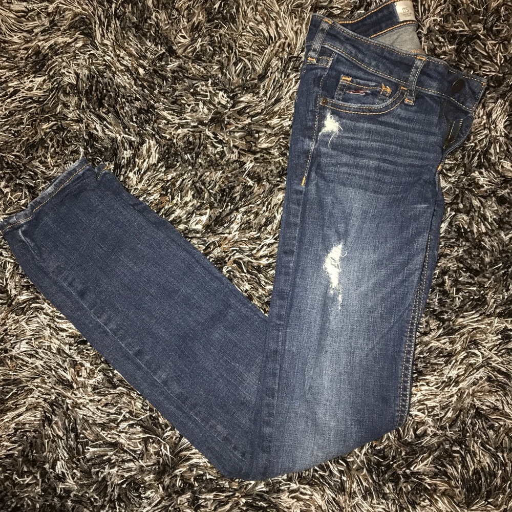 Hollister distressed jeans