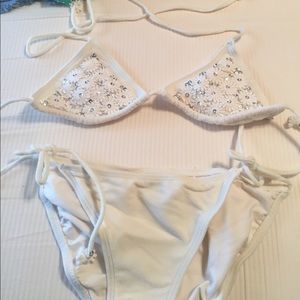 White juicy couture bikini
