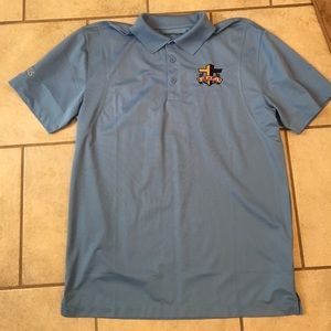 Men's FCA blue polo. Size large. New