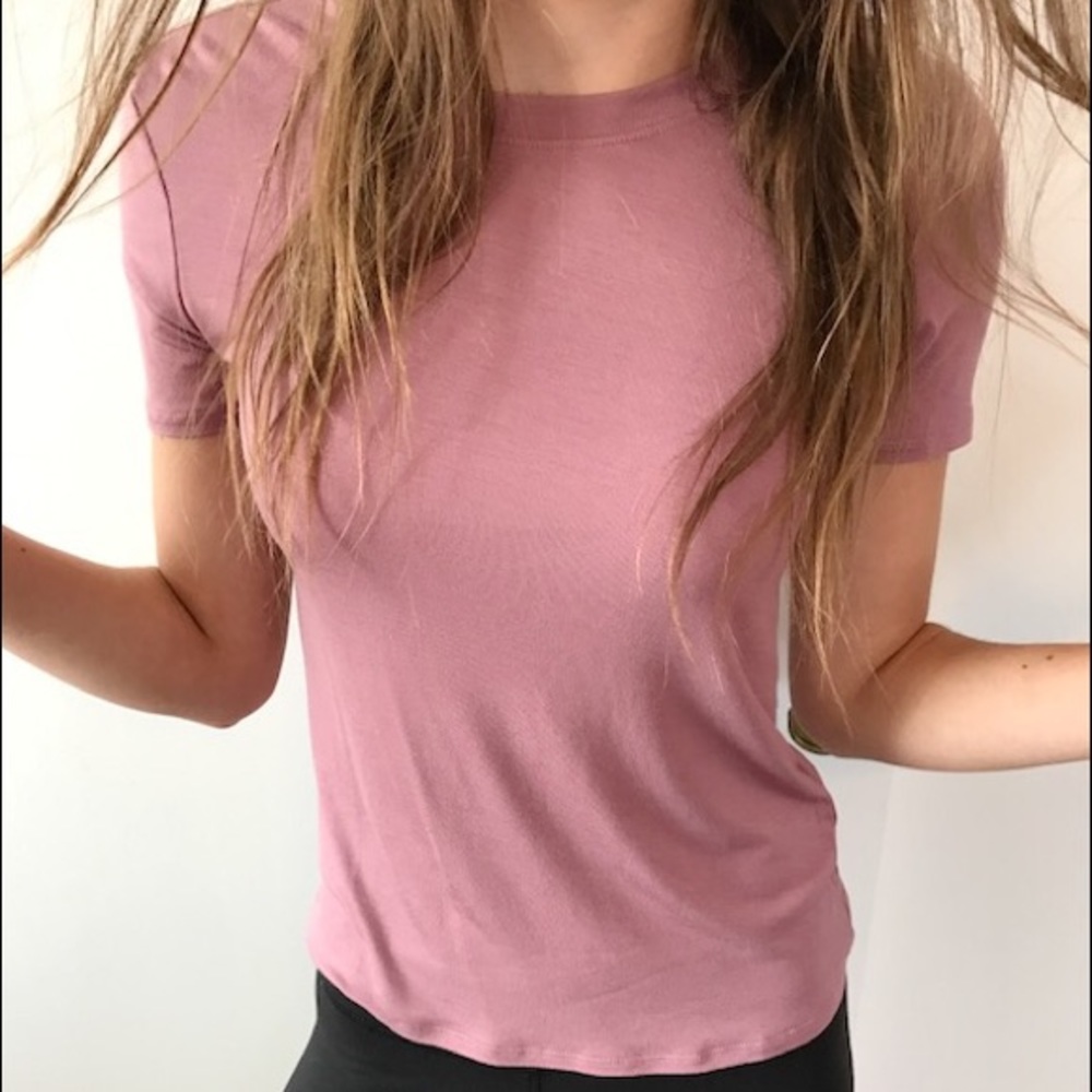 Maroon/Pink Soft Tee