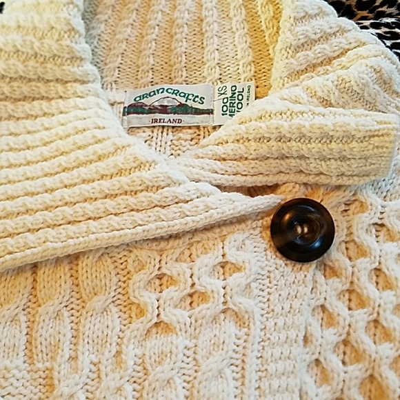 NWOT 100% Merino Wool Sweater, made in Ireland - Picture 4 of 6