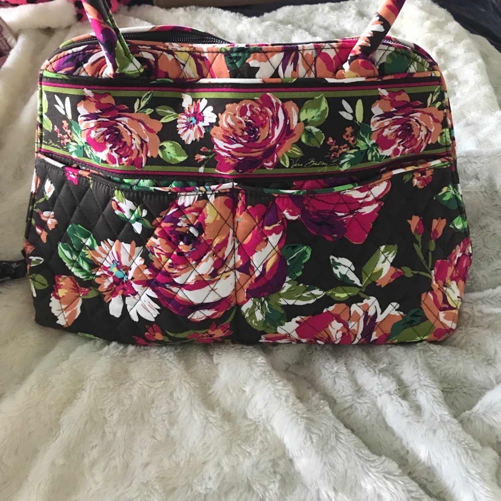Vera Bradley Bowler purse in English Rose
