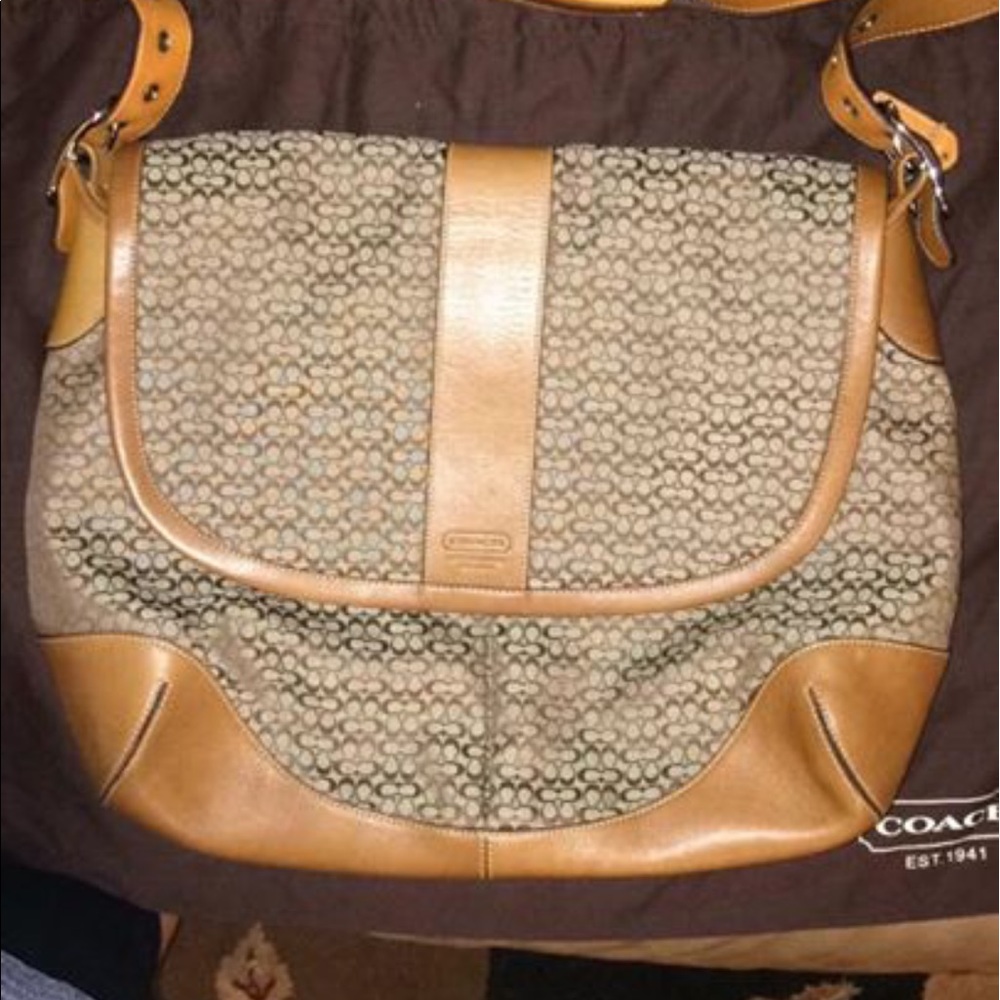 Coach laptop bag/Diaper Bag