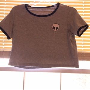 🆕ALIEN CROP TOP