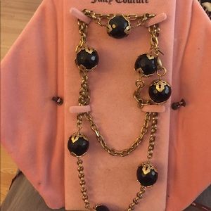 Juicy Couture Gold Bauble Necklace