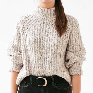 UO Silence+Noise Mock Neck Sweater