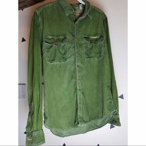 Robert Graham Jeans Corduroy Button Down