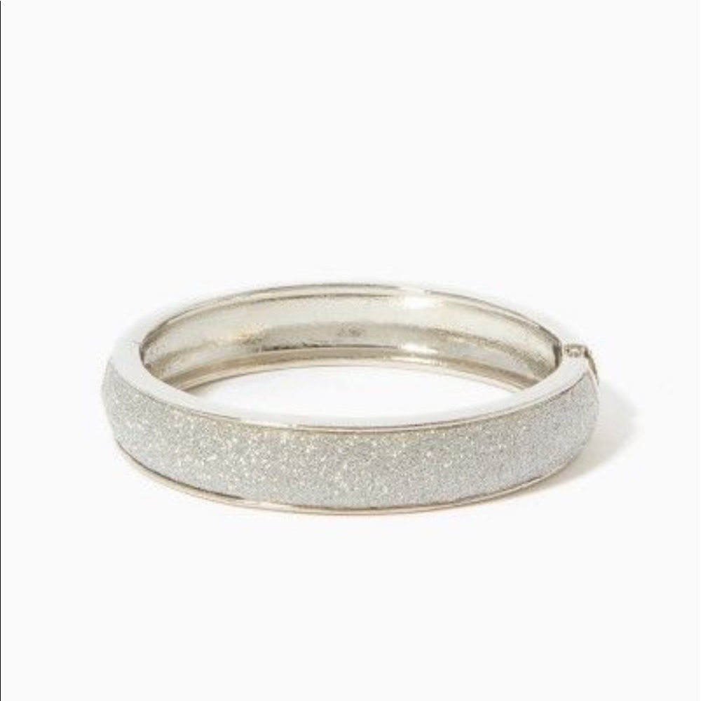 NWOT Silver Shiny Charming Charlie's Bangle 