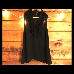 White House Black Market Sheer Blouse