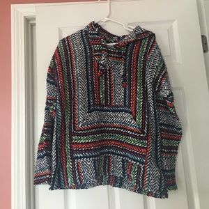 Poncho sweater