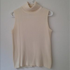 JOSEPHINE CHAUS sleeveless turtleneck