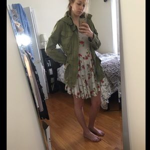 J Crew Olive Boyfriend Fatigue Jacket
