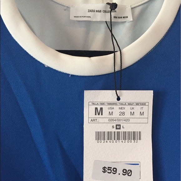 Zara Fitted Dress NEW - Picture 4 of 4