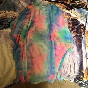 Tie dye kimono