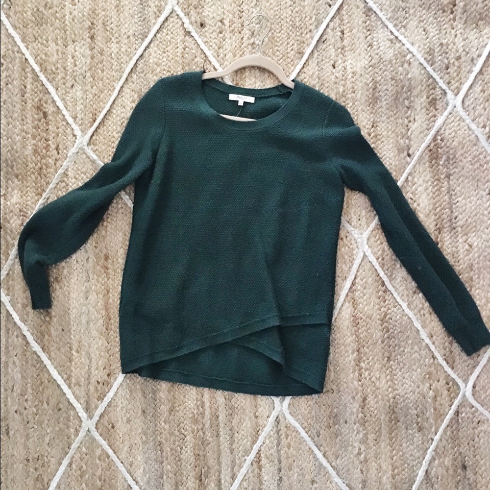Hunter green MADEWELL sweater