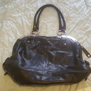 🌟1 Day SALE🌟 Large Black leather satchel