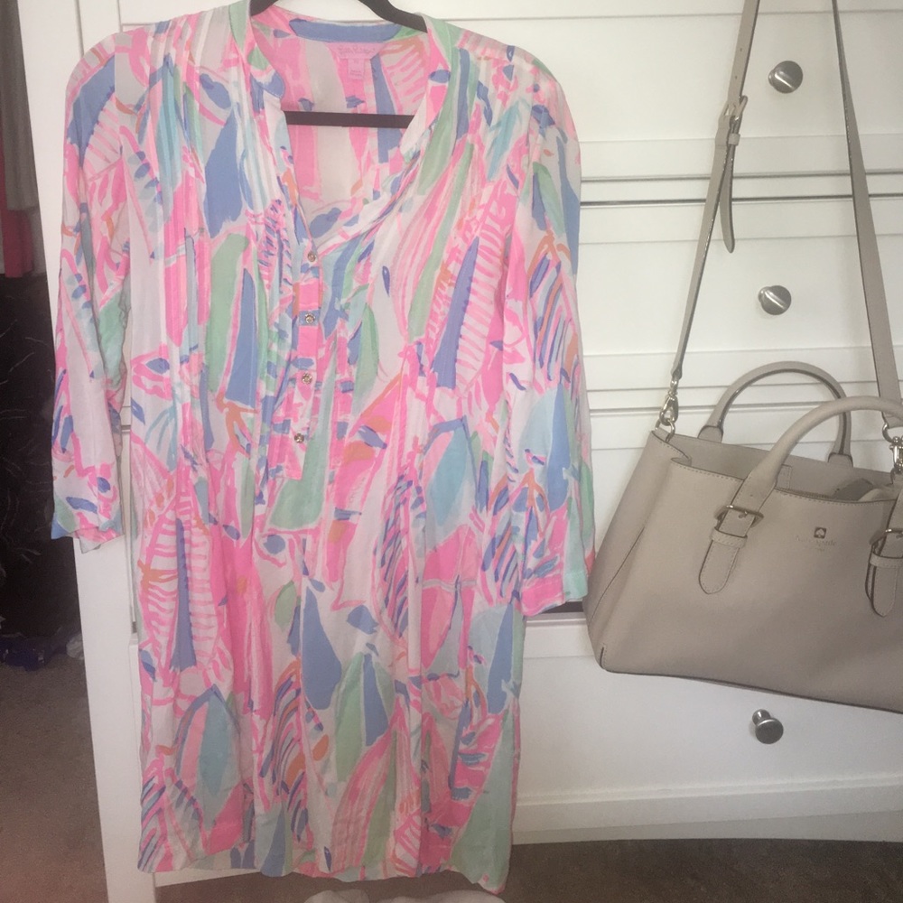 Lilly Pulitzer dress XS "out to sea"