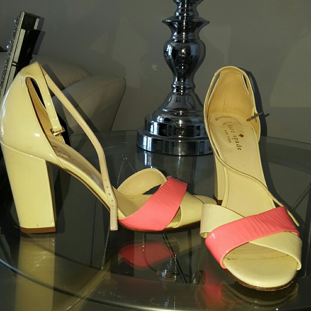 Kate Spade block heels