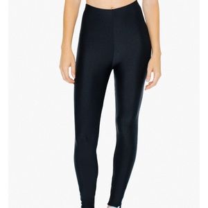 Shiny Nylon Tricot Leggings
