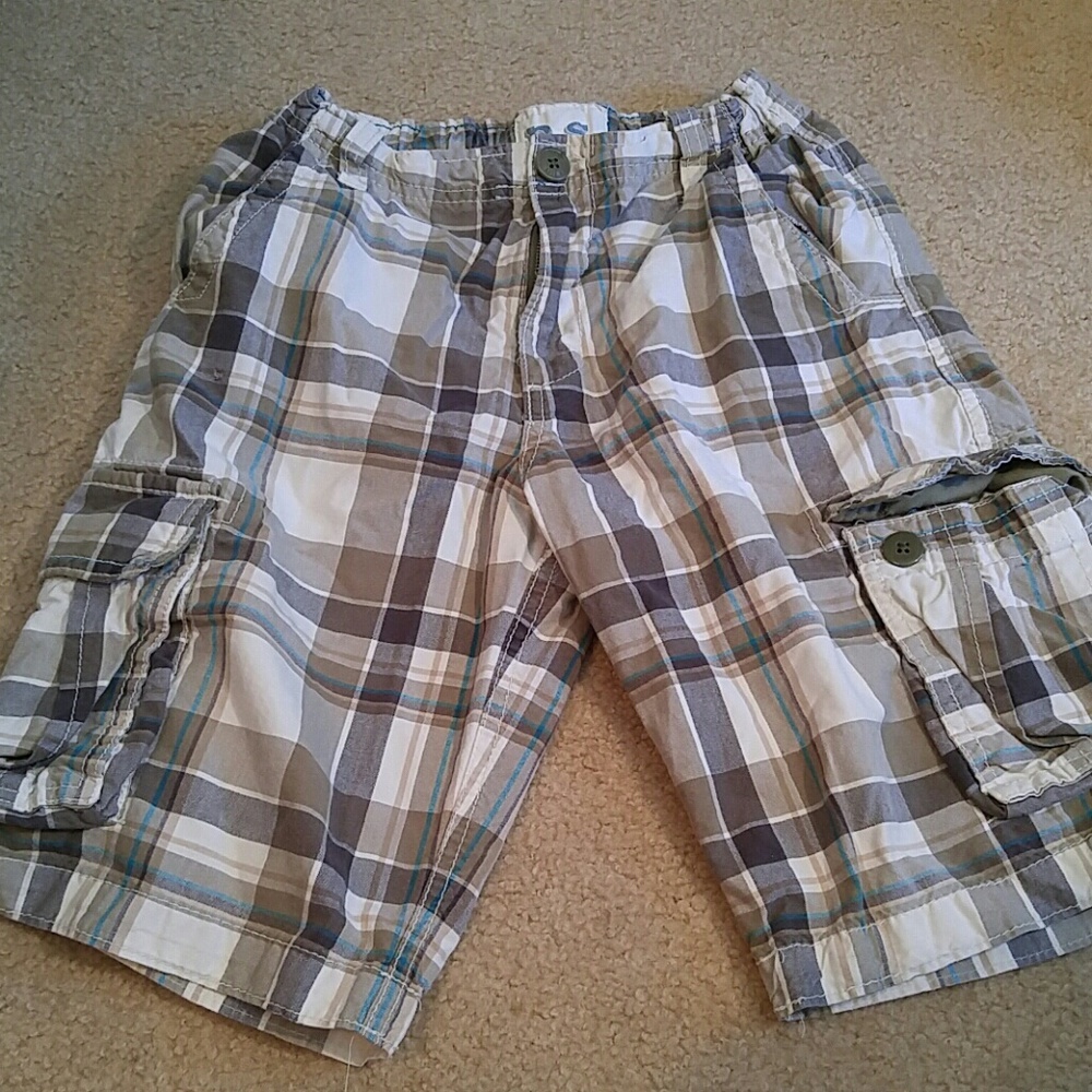 PS Aeropostale Plaid Shorts Size 12