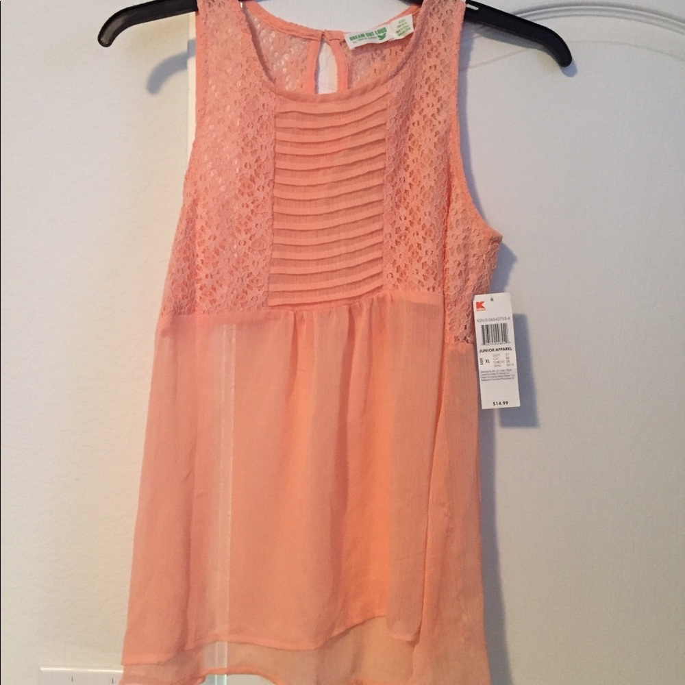 Selena Gomez Dream Out Loud Top Size XL NWT