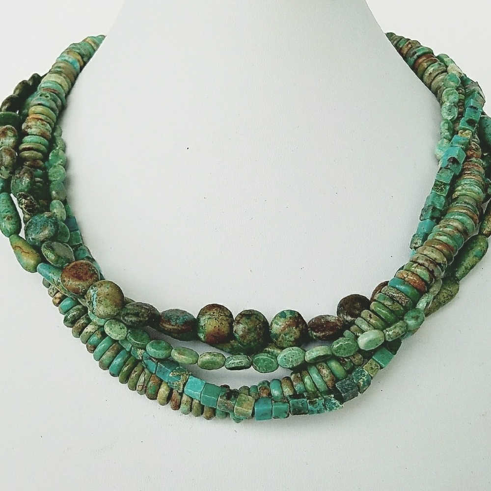 Multistrand Turquoise Necklace