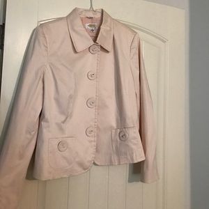 Pale pink blazer