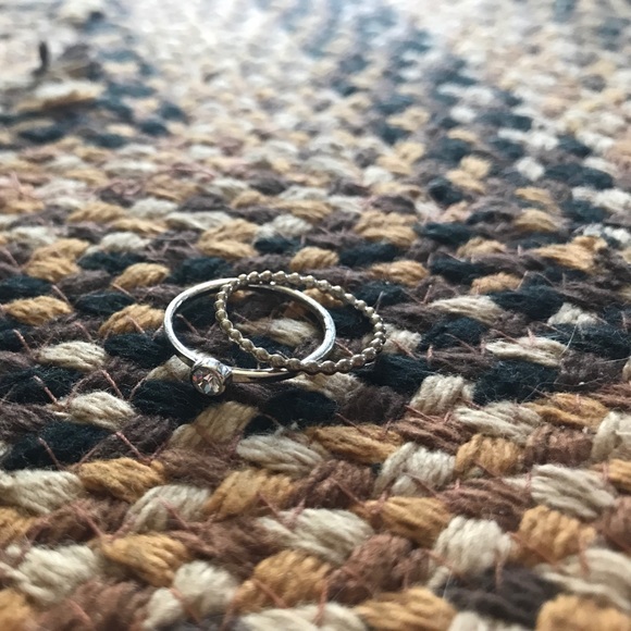 Sterling stacking ring set - Picture 1 of 1