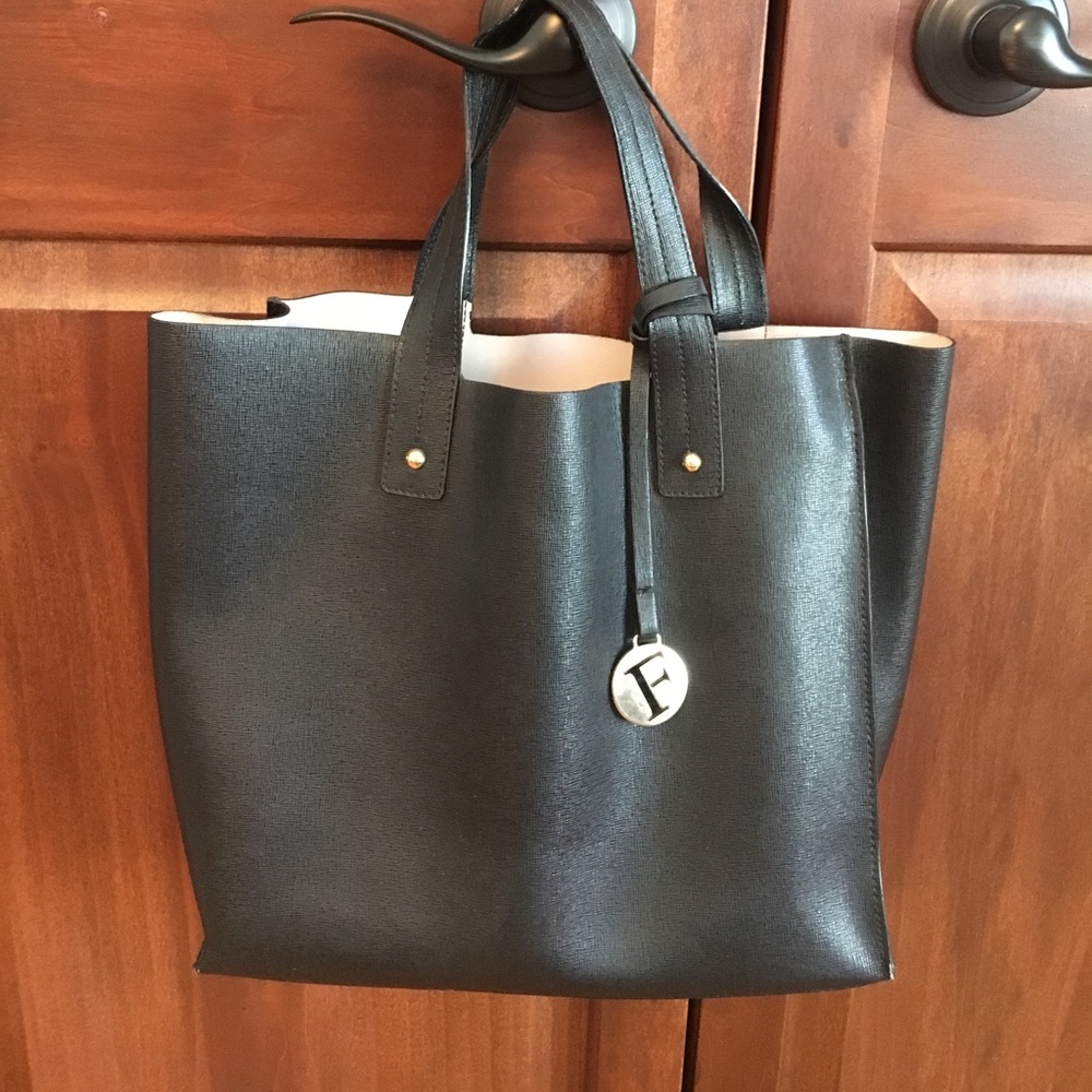 Black Furla Mini Tote
