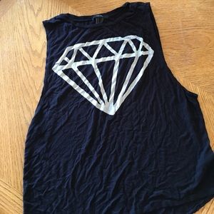 Forever 21 diamond tank top