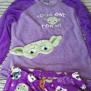 Star Wars "Yoda one for me" sleep set